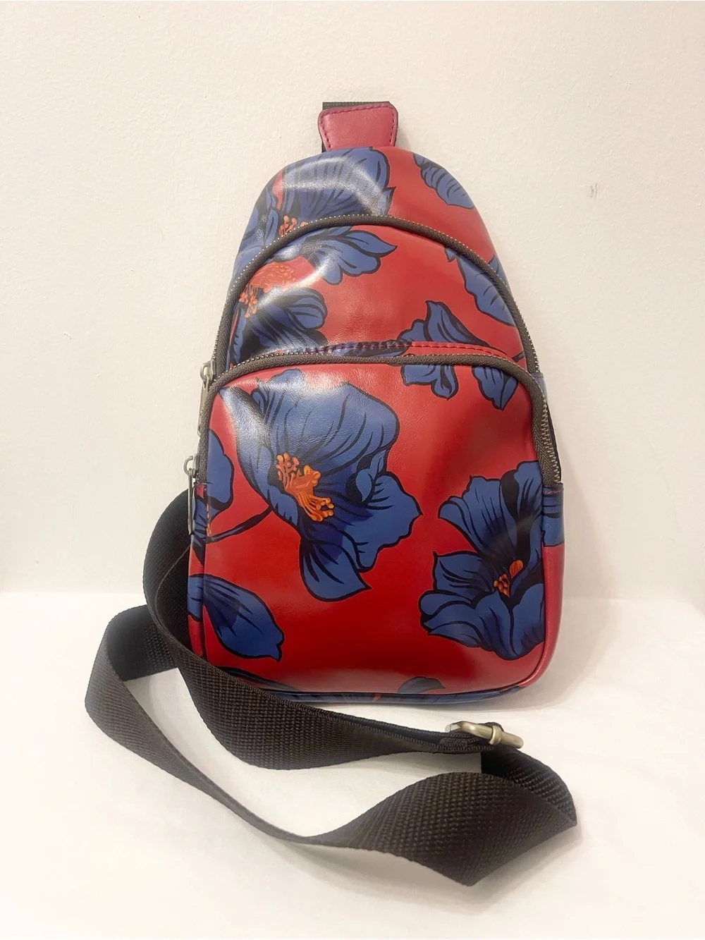 Patricia Nash Leather Kea Sling Bag No Callouts